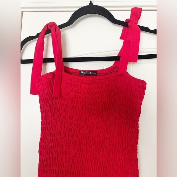 Krisa Smocked Tank Mini Dress - Picture 4 of 8